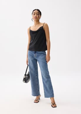 Sophia Cowl Neck Camisole Top
