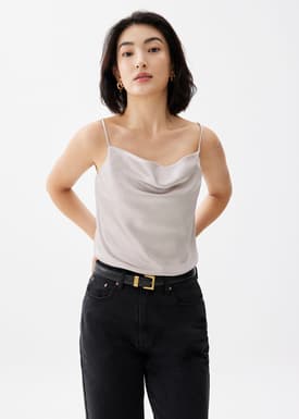 Sophia Cowl Neck Camisole Top