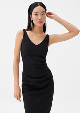 Natalia Padded Scoop Neck Fitted Top