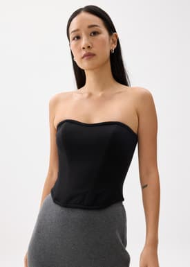 Lia Crop Bustier Top