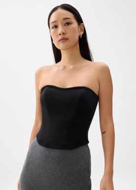 Lia Crop Bustier Top