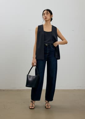 Mai Denim Barrel Jeans