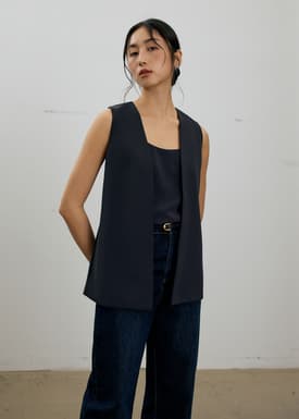 Moira Detachable Tailored Vest Top