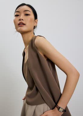 Moira Detachable Tailored Vest Top