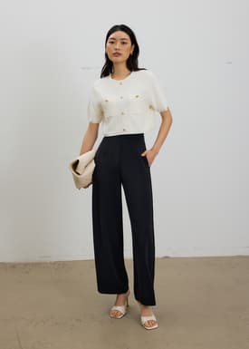 Leggy™ Moira Regular Super High Waist Straight Leg Pants