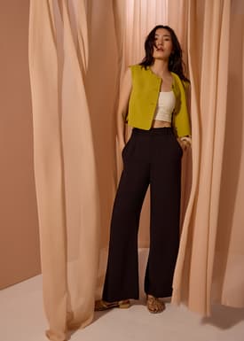 Leggy™ Yuna Super High Waist Tailored Pants