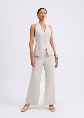 Leggy™ Amarantha High Waist Straight Leg Pants