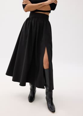 Zoe Flare Maxi Skirt