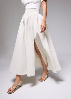 Zoe Flare Maxi Skirt