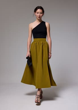 Zoe Flare Maxi Skirt