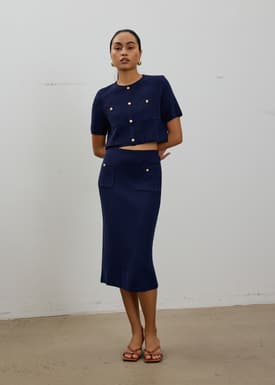 Yoko Boxy Textured Knit Top