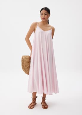 Abigail Trapeze Camisole Midaxi Dress