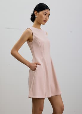 Hera Classic Panelled A-line Mini Dress