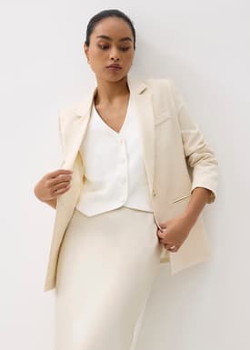 RuchedReady® Aera Slim Blazer