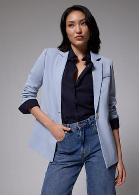 RuchedReady® Aera Slim Blazer