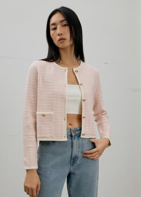 Yohan Textured Knit Cardigan