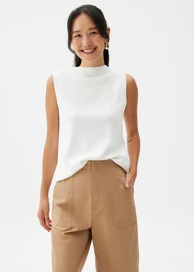 Robin High Neck Knit Top