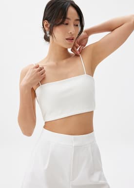 Joey Padded Crop Camisole Top