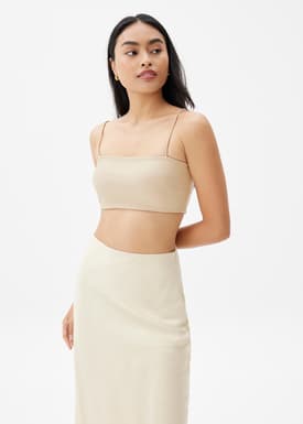 Joey Padded Crop Camisole Top