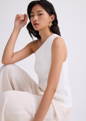 Amina Knit Toga Tank Top