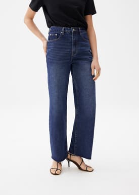 Elliot Denim Straight Leg Jeans