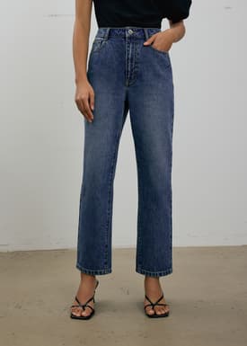 Suki Denim Slim Illusion Straight Leg Jeans