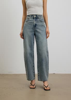 Mai Denim Barrel Jeans