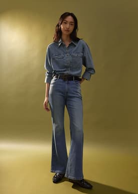 Leggy™ Addison Comfort Stretch Kick Flare Jeans