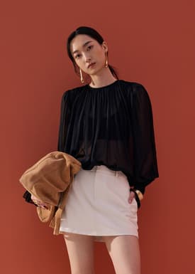 Sheer Poet Blouse