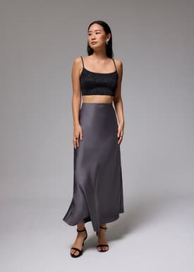 Fitted Crop Knit Camisole Top