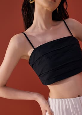 Cotton Camisole Top in Desert Haze