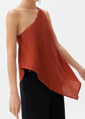 Asymmetric Trapeze Toga Top