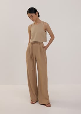 Round Neck Crop Top