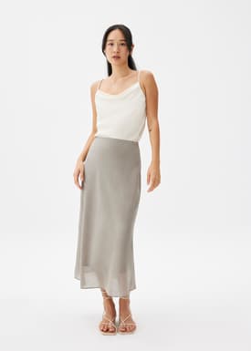 A-line Midaxi Skirt