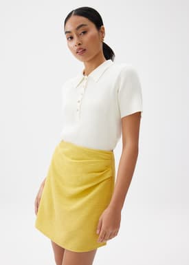 Tweed A-line Skorts