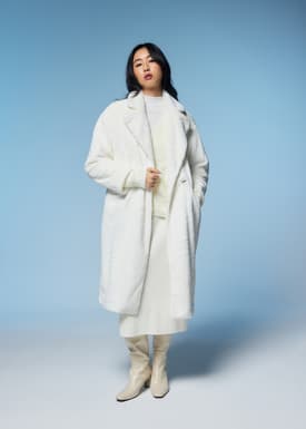 Oversized Faux Fur Coat