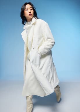 Oversized Faux Fur Coat