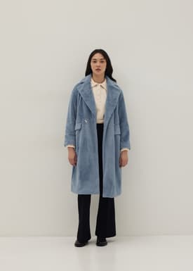 Oversized Faux Fur Coat