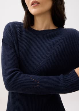 Ruby Mercerized Wool Midi Sweater Dress