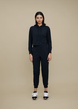 cheak Cosy Cropped Hoodie