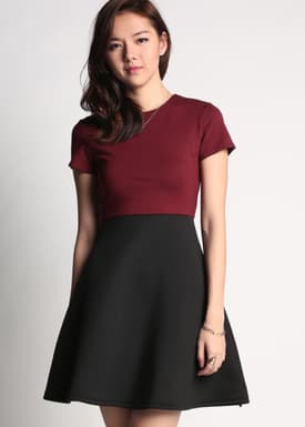 Drexie Contrast Dress