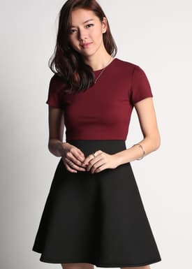 Drexie Contrast Dress