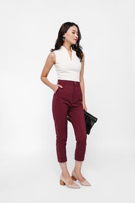 Patrice Cuffed Pants
