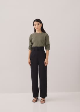 Morie Regular High Waist Straight Leg Pants (2022 Version)