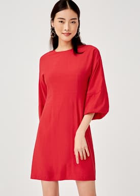 Kaylee Balloon Sleeve Dress