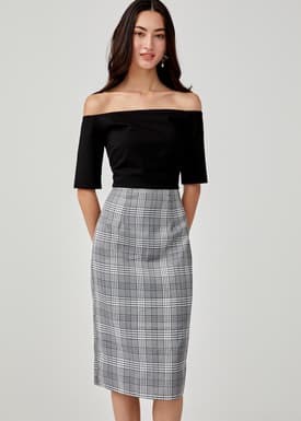Cytherea Off Shoulder Bodycon Dress