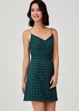 Aviana Floral Lace Dress