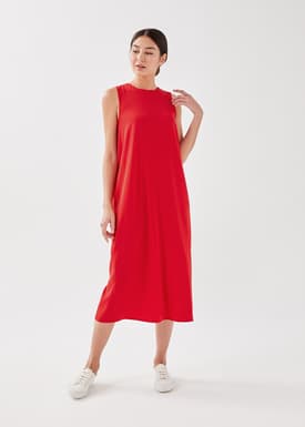 Anitra Shift Midaxi Dress