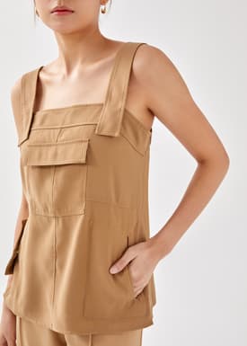 Harper Dungaree Top