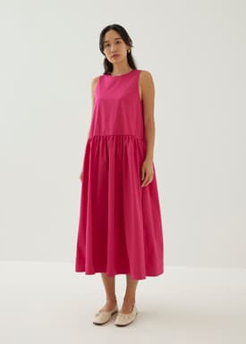 Astie Drop Waist Midaxi Dress